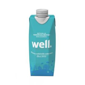 Well mineraalwater Tetrapak – plant based verpakking