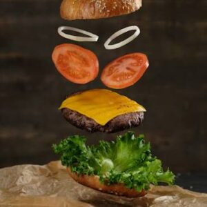 4 Hamburgers, puur rundvlees