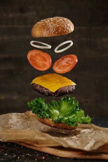4 Hamburgers, puur rundvlees